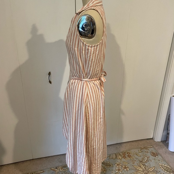 O’Neill red stripe wrap dress , beach cover - Picture 4 of 11